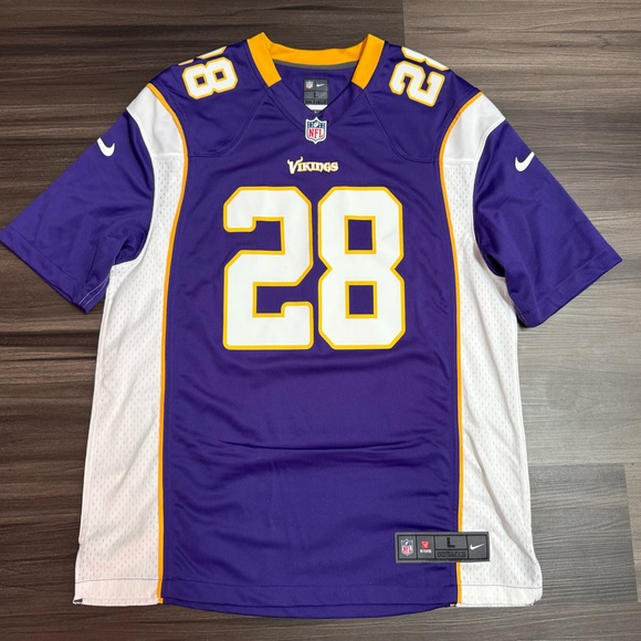 NFL Other - Nike Minnesota Vikings Adrian Peterson NFL On Field Home Game Jersey Men’s Large